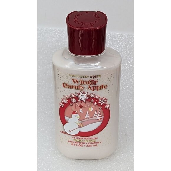 Bath & Body Works Winter Candy Apple Body Lotion 8 oz Shea Butter & Vitamin E - Picture 1 of 1